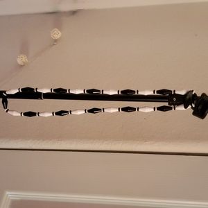 Black and White Bead Necklace